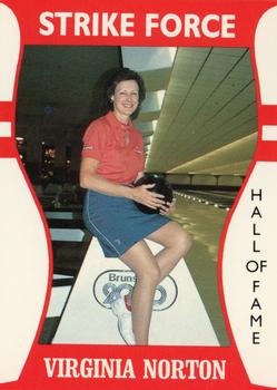 1991 Little Sun Ladies Pro Bowling Tour Strike Force #58 Virginia Norton Front